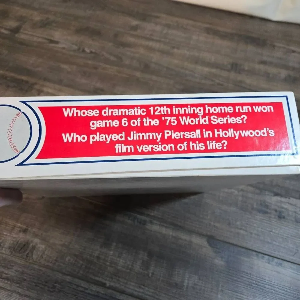Pennant Pursuit Red Sox Edition vintage baseball board game trivia 1985